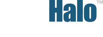 Data Halo logo. Data Halo is MCP's family of data integration solutions, designed to manage data more effectively to improve outcomes.