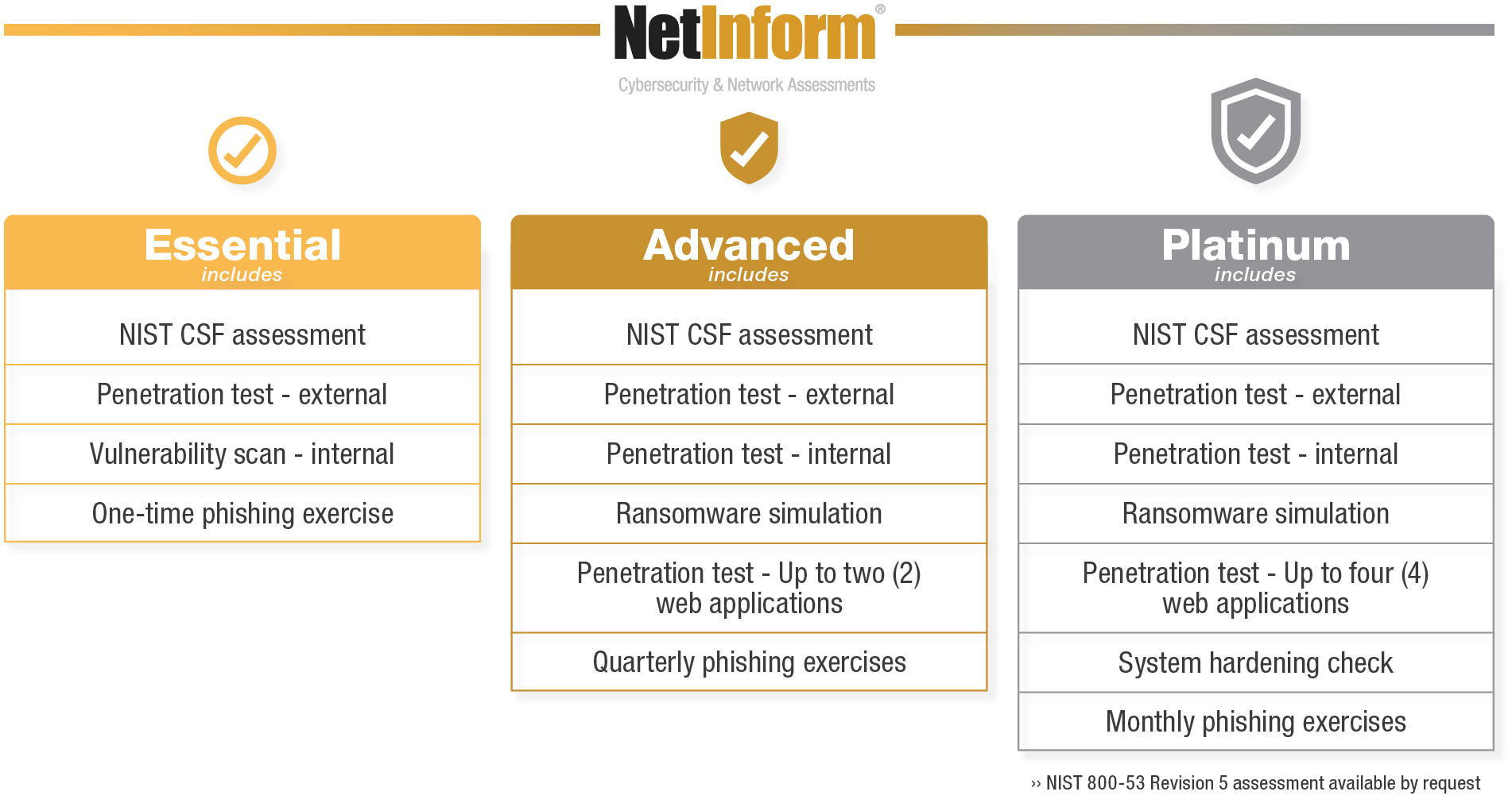 NetInform Secure Chart with Header